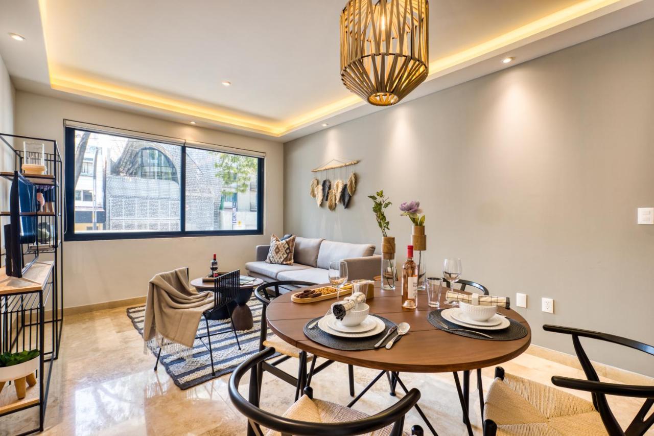 Uliv El Angel Aparthotel เม็กซิโกซิตี้ ภายนอก รูปภาพ